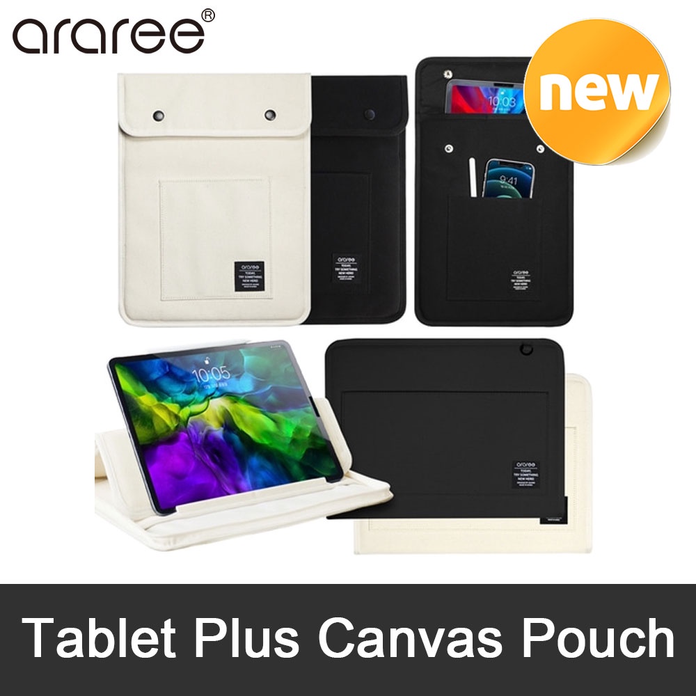 araree-tablet-plus-canvas-button-pouch-galaxy-tap-ipad-laptop-storage-korea