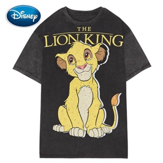 Disney Stylish The Lion King King of The Jungle Women Tshirts Cartoon Print T-Shirt Women Casual Fashion O-Neck Pul_03
