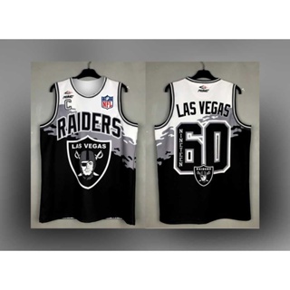 เสื้อกีฬา Sando Jersey | การออกแบบ Raiders Splash Las Vegas |  ด้วยการยาง  | Primo ชุดแอคทีฟ