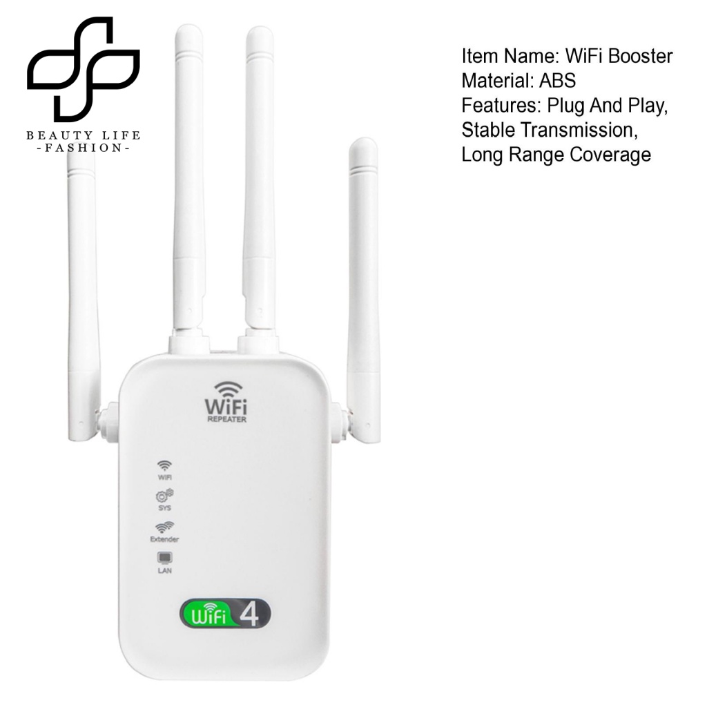 beautylifefashion-เครื่องทวนสัญญาณ-wifi-ไร้สาย-น้ําหนักเบา-พร้อมพอร์ตอีเธอร์เน็ต