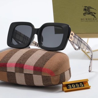 BURBERRY แว่นตากันแดด ทรงสี่เหลี่ยม หรูหรา สําหรับผู้ชาย และผู้หญิง 2023 3095