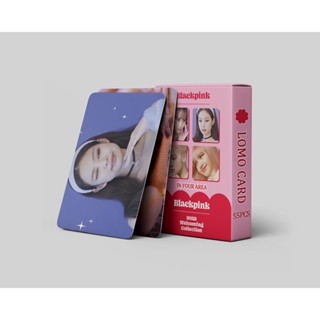 55 Pcs black pink Album Lomo Card Kpop Photocards  Postcards 2022 IN YOUR AREA Series Jisoo Jennie Rose Lisa Blink comeback BP YM