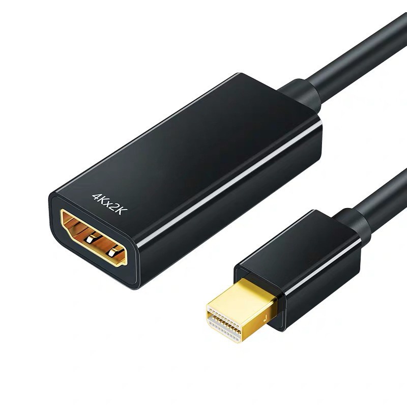 Mini Thunderbolt Mini Display Port To HDMI 4Kx2K สำหรับ noteBook และ ...