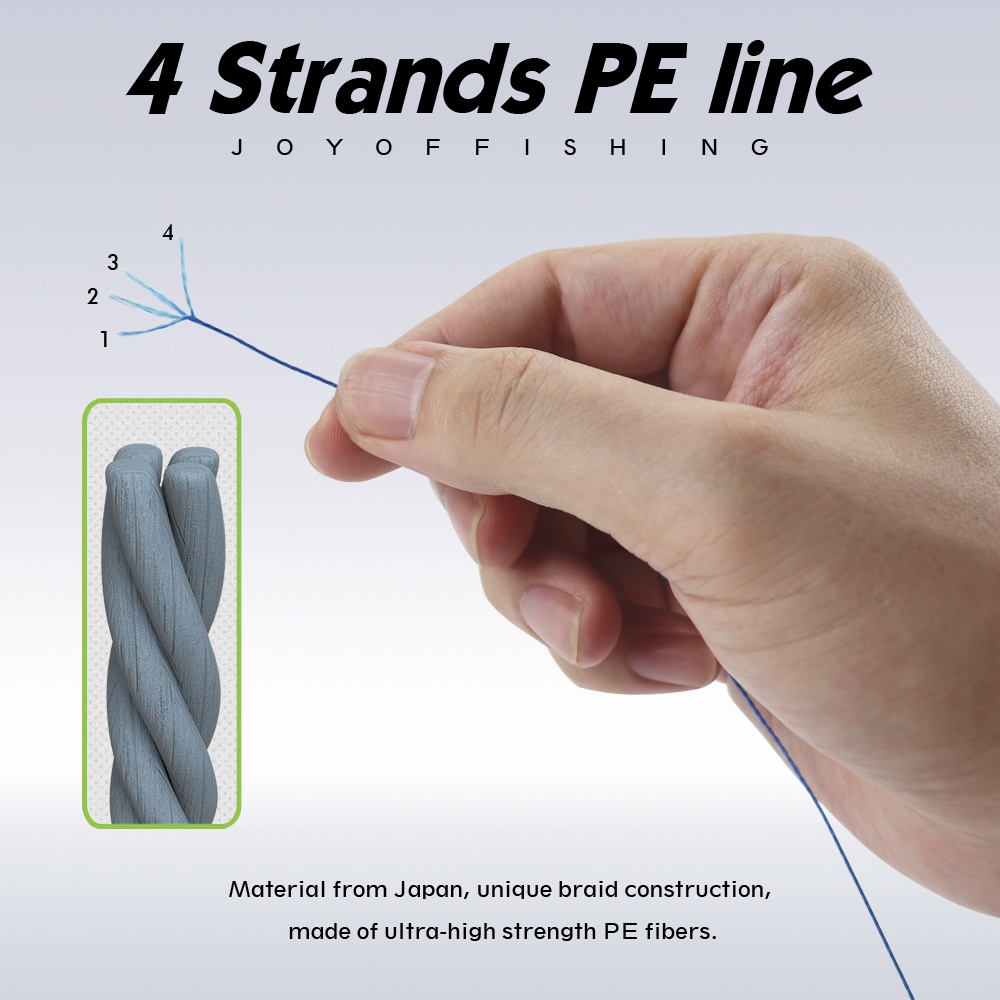 สายเอ็นตกปลา-แบบถัก-pe-หลากสี-4-เส้น-1000-เมตร-500-เมตร-300-เมตร