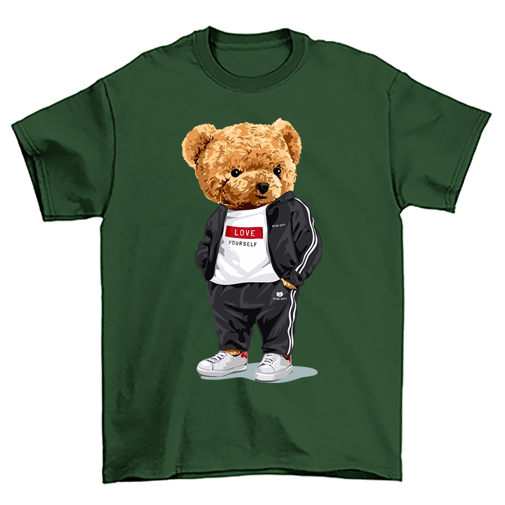 best-seller-love-yourself-teddy-bear-tshirt-women-men-baju-t-shirt-perempuan-lelaki-t-shirt-cotton-lengan-pendek-wa-02