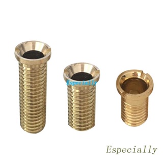 ESP Pure Copper Strainer Plug Screw Bolts Kitchen Sink Basket Strainer Waste Threaded Screw Connector Easy to Replace