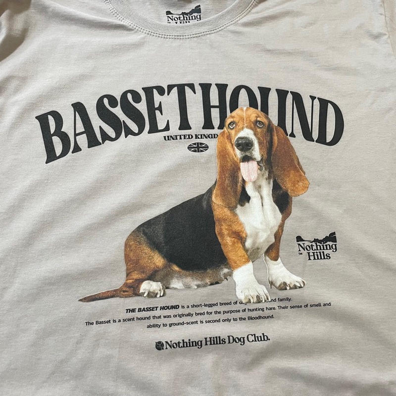 เสื้อยืดลาย-basset-hound-บาสเซ็ต-ฮาวด์-classic-cotton-unisex-by-nothing-hills-02