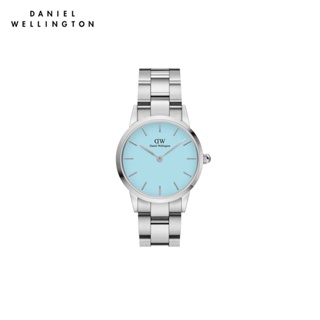 (ทักแชทรับโค้ด) Daniel Wellington นาฬิกาข้อมือ ICONIC LINK CAPRI 28 มม สีเงิน