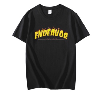 Unisex Endeavor Pro Hero T Shirt Anime Hero Academia Casual Loose Harajuku T-shirt Men Women Manga Oversized Tee Sh_04