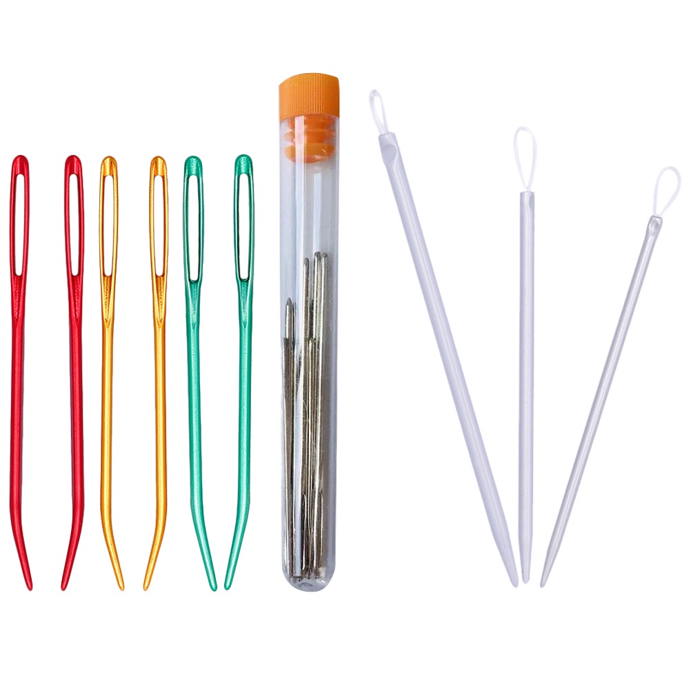 Elbow Sewing Needle Combination Braiding Tool Yarn Sewing Needles