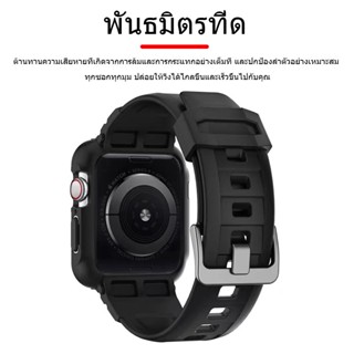 สาย Watch กรอบสีดํา ถอดแยกชิ้นส่วนได้ง่าย 41มม. 45มม.38มม.42มม.44มม.40มม.watch series 7 6 SE 5 4 3 2 1สายนาฬิกา