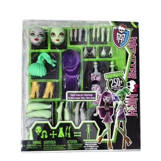 ✈◊Out-of-printed Dragon Girl Mattel Barbie Monster Elf High School Accessories Doll Luminous Suit Joint Body Snake Male