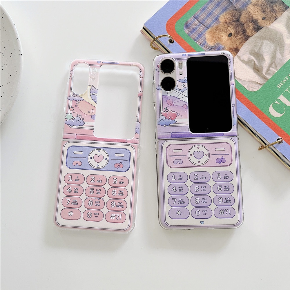 เคสโทรศัพท์มือถือแบบแข็ง-ฝาพับ-กันกระแทก-ลายน่ารัก-สําหรับ-oppo-find-n2