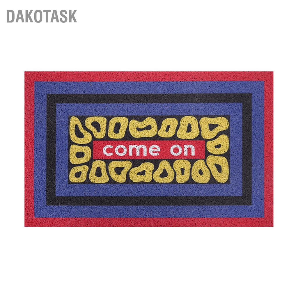 dakotask-พรมปูพื้น-พรมเช็ดเท้า-พรมห้องน้ำ-pvc-กันลื่น-กันน้ำ-16x24cm-สำหรับตกแต่งบ้าน