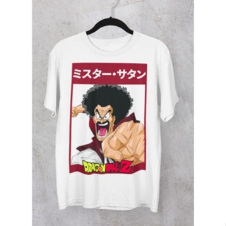 ✱✁✔เสื้อยืด Uni รุ่น Mr. Satan มิสเตอร์ซาตาน Edition T-Shirt ดราก้อนบอลแซด Dragon Ball Z แบรนด์ Khepri 100cotton co_01