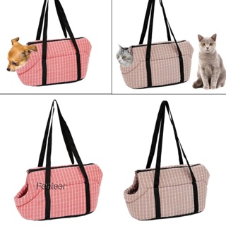 [Fenteer] กระเป๋าสะพายไหล่ กระเป๋าเดินทาง สะดวกสบาย สําหรับสัตว์เลี้ยง สุนัข แมว