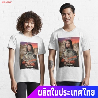 โกสท์บัสเตอร์ เสื้อยืดผู้ชาย เสื้อยืดผู้หญิง Motolisa Monalisa Ford FE 427 Cammer Essential T-Shirt เสื้อยืดพิมพ์ลาย cot