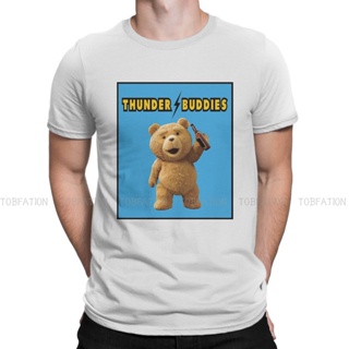 Thunder Buddies Unique TShirt Teddy Bear Ted Comfortable New Design Gift Clothes T Shirt Stuff Hot Sale Tops Tee_02