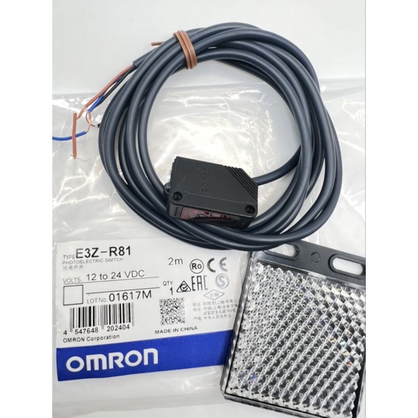 E3Z-R81 OMRON Proximity Photoelectric switch sensor E3Z-R81มาพร้อมแผ่น ...