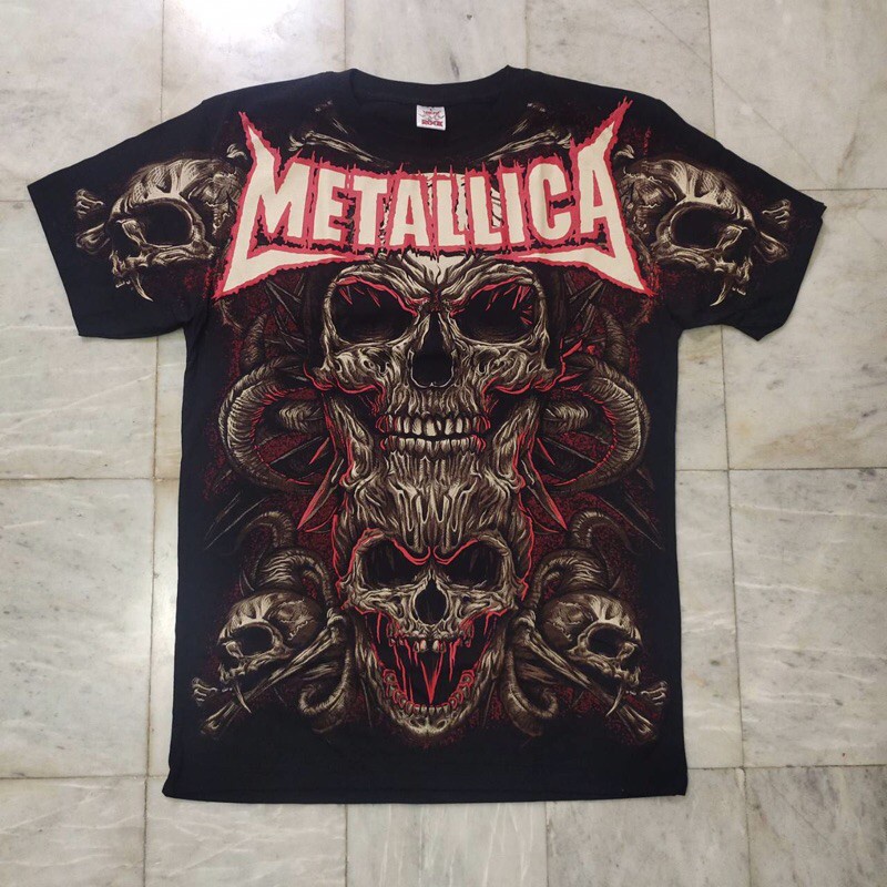 s-5xl-เสื้อวง-metallica-overprint-เสื้อยืดวง-metallica-ovp