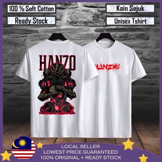  Premium Cotton  Hanzo Ninja Is Here Baju T shirt Lelaki 100% Cotton Baju Viral Lelaki Baju Perempuan Unisex T shir_08