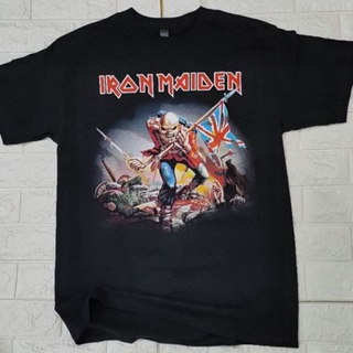 เสื้อวง Iron maiden trooper ลิขสิทธิ์แท้.