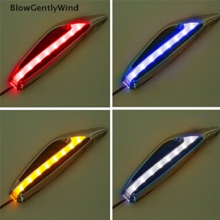 Blowgentlywind หลอดไฟเลี้ยว LED สีเหลือง แดง น้ําเงิน ขาว สําหรับรถยนต์ 2 ชิ้น