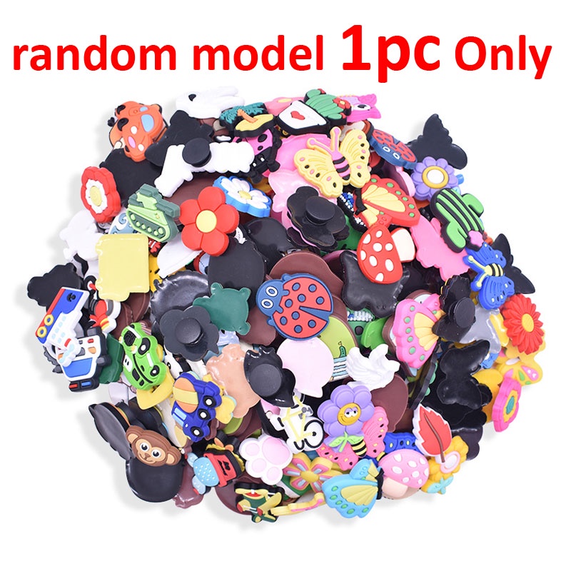 การ์ตูน Hello Kitty Crocs Koala Flower Jibbitz Croc Charm Bear Bee