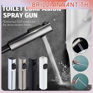 ห้องน้ำ Douche Bidet Head Toilet Bidet Spray Sanitizing Spray Nozzle/ ห้องน้ำแบบพกพา Flusher Sanitizing ห้องน้ำชั้น/ผนังหัวสเปรย์สวนเครื่องมือ Bri