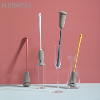 Plutostyle แปรงฟองน้ํา ด้ามจับยาว กันรอยขีดข่วน สําหรับกาต้มน้ํา ชานม