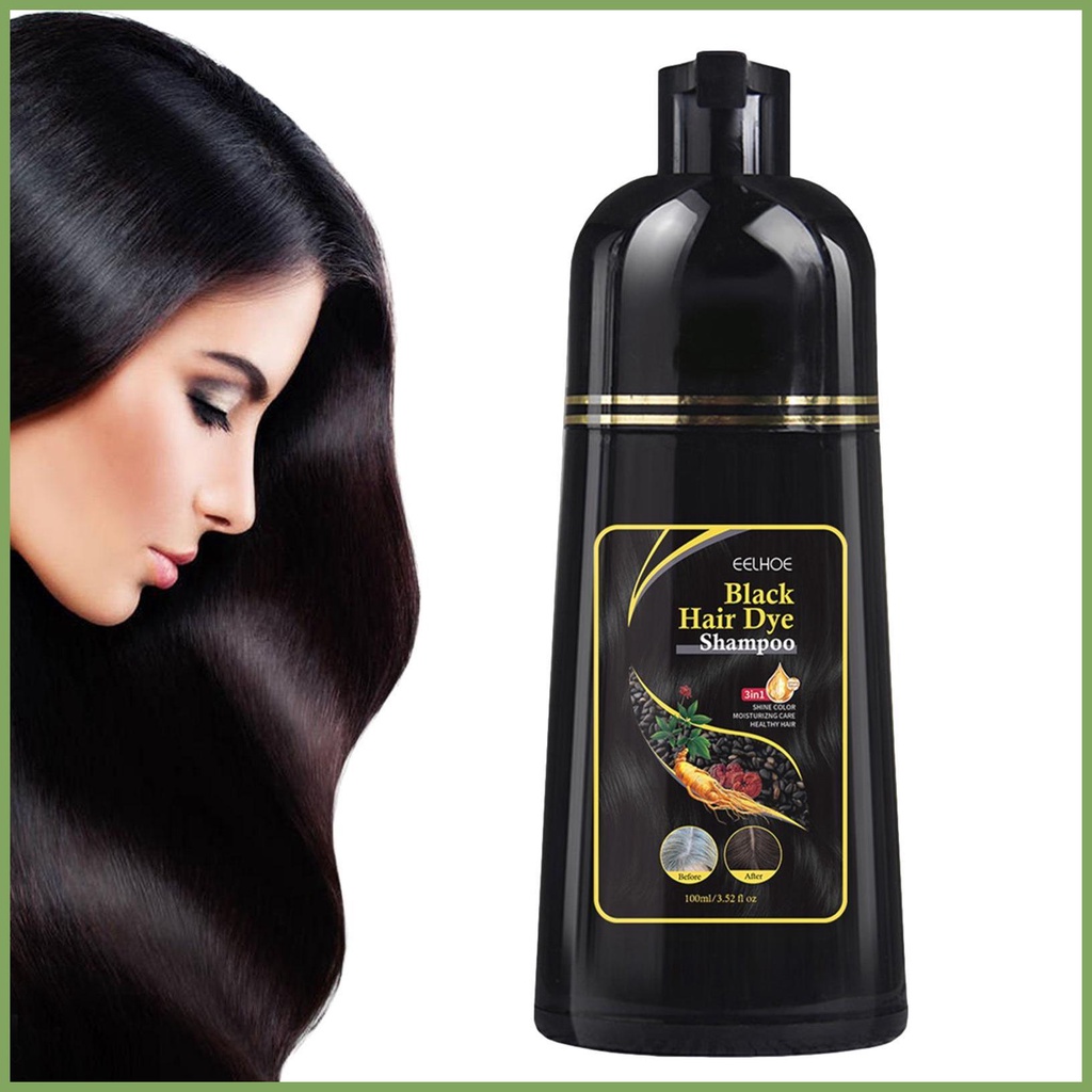 White To Black Shampoo แชมพูย้อมผม โพลีโกนัม มัลติฟลอรัม แชมพู ผมคล้ํา