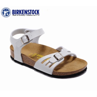 【Original】Birkenstock Bali womens shoes classic cork white matt sandals 34-41