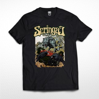 Grin BAND เสื้อยืดลําลอง แขนสั้น พิมพ์ลายวงร็อคฮาร์ดคอร์ เมทัล สําหรับผู้ชาย และผู้หญิง