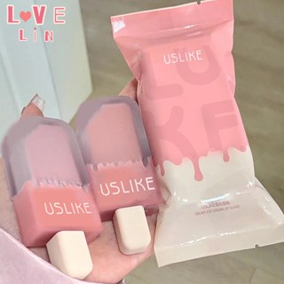 【Lovelin】USLIKE~ ลิปสติกเนื้อแมตต์กํามะหยี่ ติดทนนาน