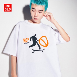 Uniqlo เสื้อยืด พิมพ์ลาย Shinpei Ueno สําหรับผู้ชาย และผู้หญิง 459303