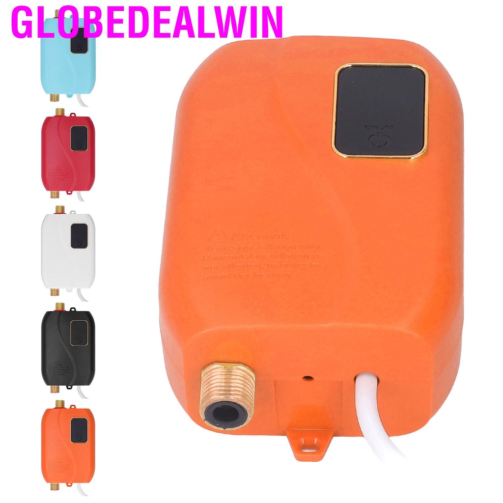 Globedealwin 3000W Instant Water Heater Small Electric Hot for