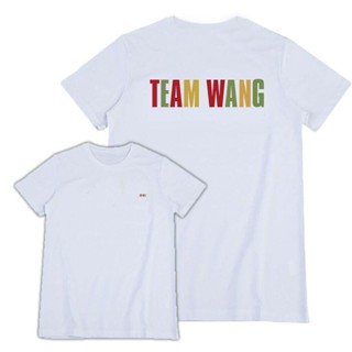 เสื้อทีมวัง TEAM WANG Christmas เสื้อยืดผ้า Cotton 100% JACKSON WANG GOT7 เนื้อผ้านุ่ม เสื้อยืดคอกลมผ้าฝ้าย  เสื้อเบลาส์