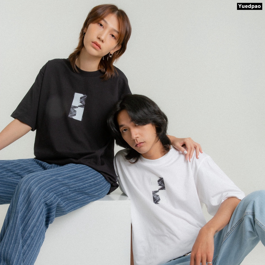 yuedpao-x-minmal-gallery01-ยอดขาย-no-1-รับประกันไม่ย้วย-2-ปี-เสื้อยืดเปล่า-เสื้อยืด-oversized-แขนสั้น-black-amp-white-04