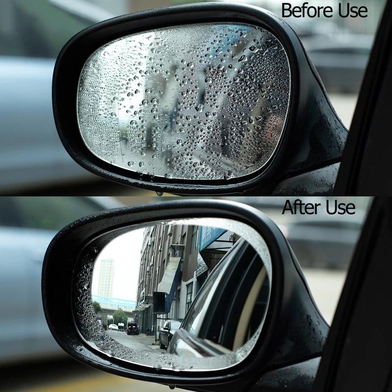 ankndo-ฟิล์มติดกระจกมองหลังรถยนต์-อเนกประสงค์-กันน้ํา-กันหมอก-ปกป้องสายตาของคุณในวันที่ฝนตก-ปลอดภัย-135-95mm
