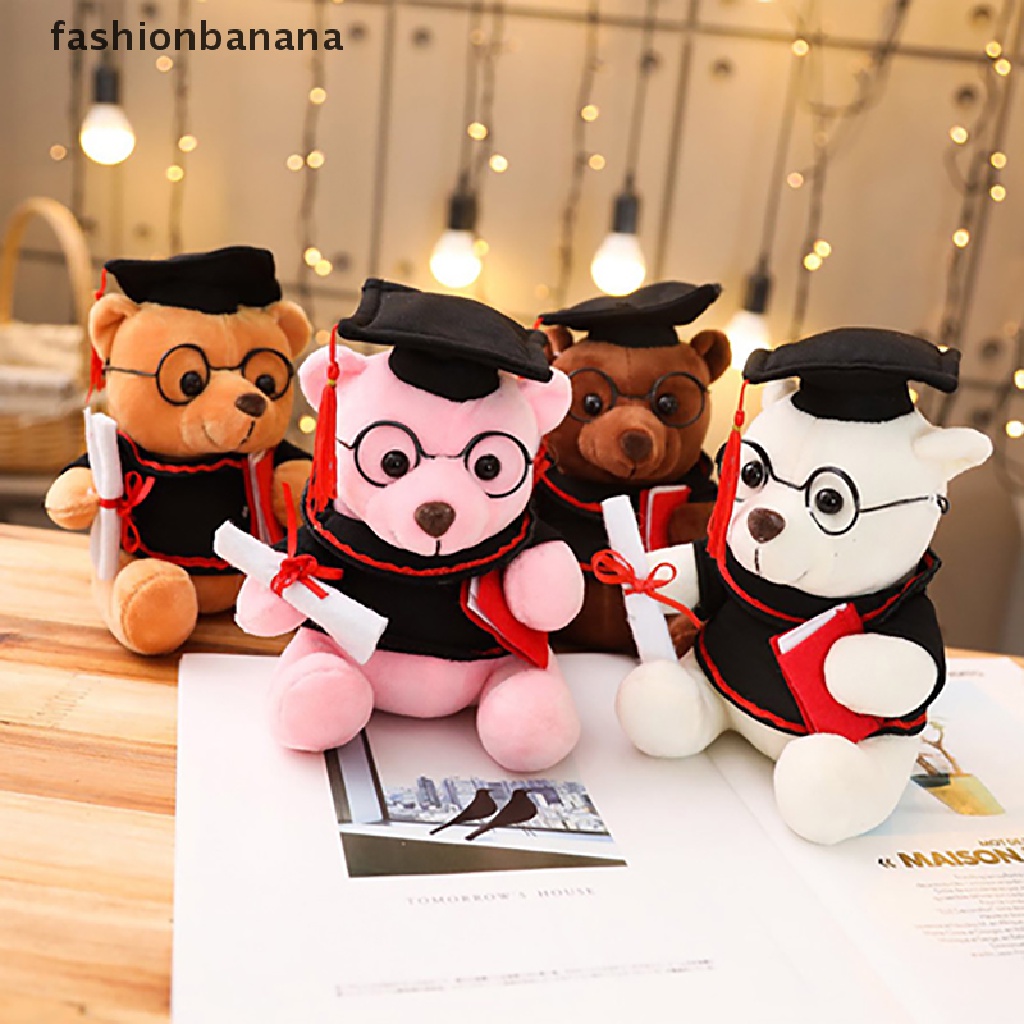 fashionbanana-ของเล่นตุ๊กตาหมีรับปริญญา-ของขวัญวันเกิด-สําหรับเด็ก-และผู้ใหญ่-พร้อมส่ง