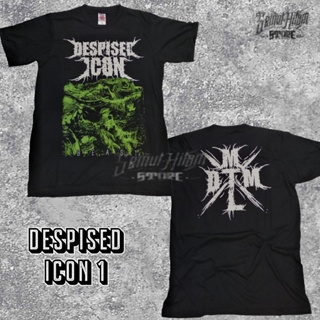 เสื้อยืด พิมพ์ลาย Despised ICON BEAST Builtup Metal Music Deathcore Prapatan Rebel สําหรับผู้ชาย_04