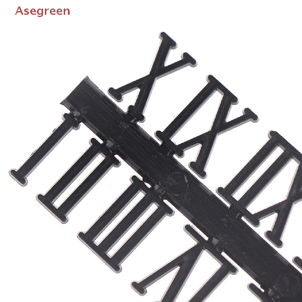 asegreen-อะไหล่ซ่อมนาฬิกาดิจิทัล-ตัวเลขโรมัน-diy-1-ชุด