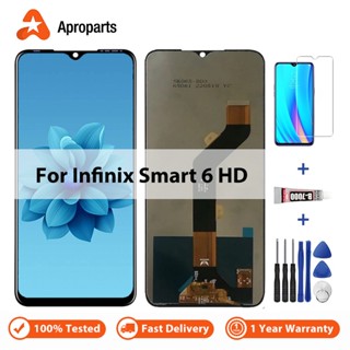 อะไหล่หน้าจอสัมผัส LCD แบบเปลี่ยน สําหรับ Infinix Smart 6 HD X6512