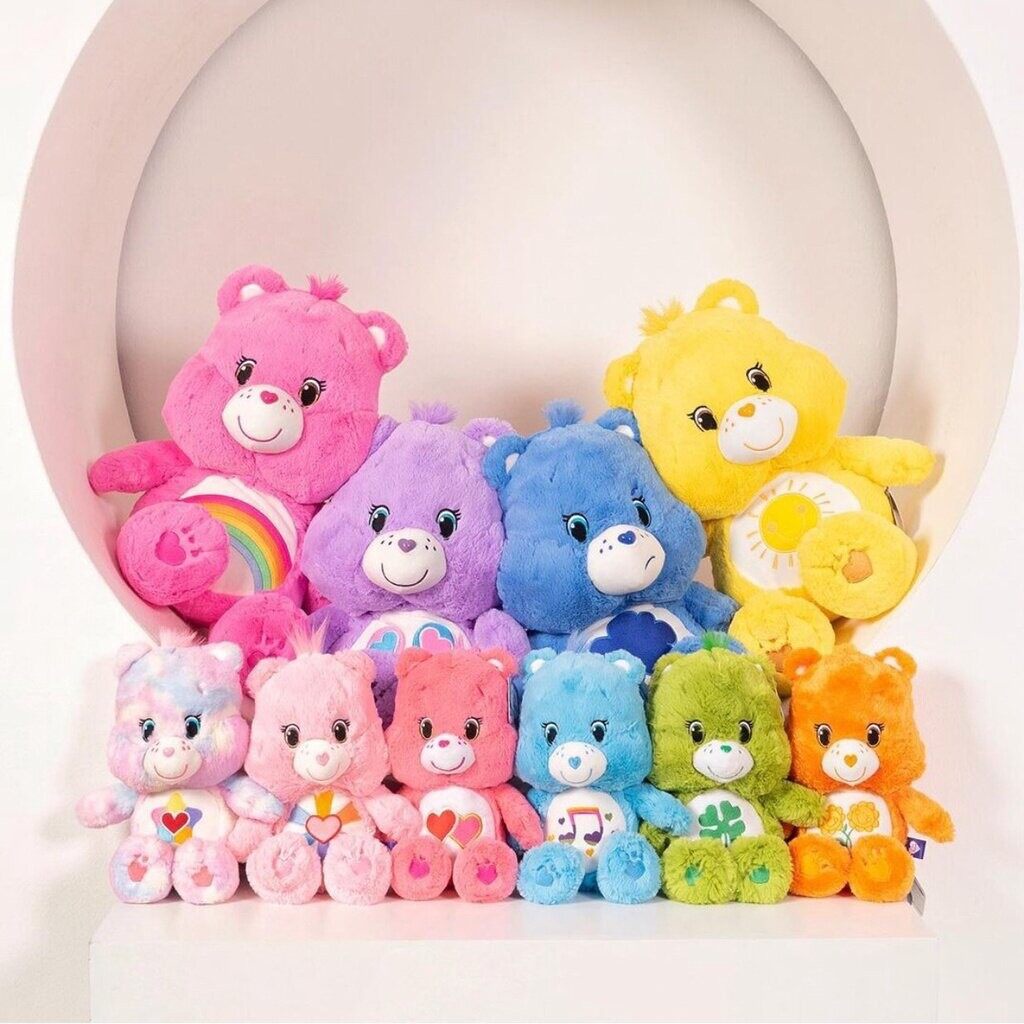 พวงกุญแจใส่บัตร-care-bears-สุดน่ารัก-แบบมีสายโยโย่-พร้อมส่ง-9-ลาย