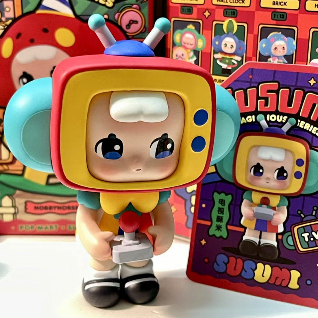 ของแท้-กล่องสุ่ม-ตุ๊กตาฟิกเกอร์-susumi-magic-house-series