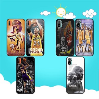 เคสโทรศัพท์มือถือแบบนิ่ม ลาย NBA Kobe สีดํา สําหรับ Xiaomi Poco F2 Pro F3 M3 M3 Pro X3 X3 Pro X3 NFC X4 Pro 5G