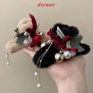 Doreen กิ๊บติดผมหางม้า รูปกรงเล็บฉลาม หรูหรา สไตล์วินเทจ เหมาะกับฤดูใบไม้ร่วง สําหรับผู้หญิง