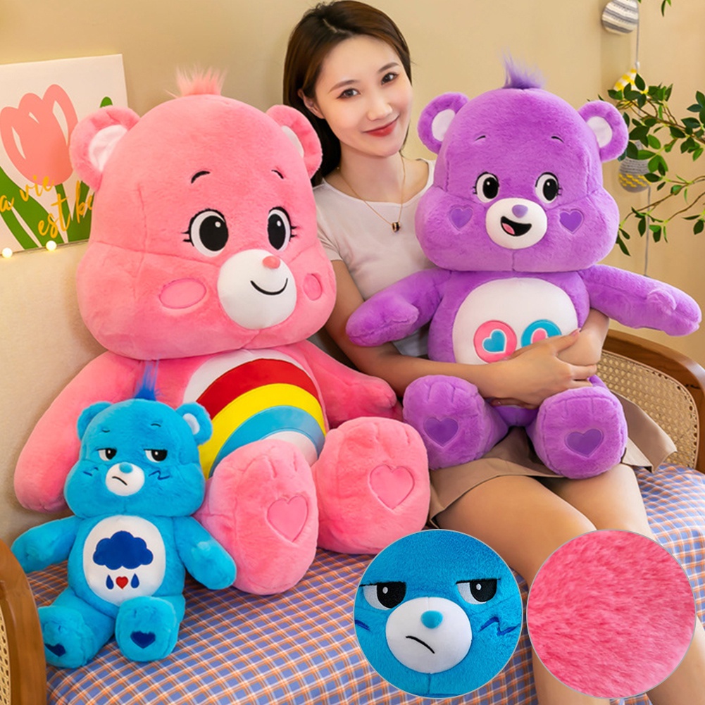 แคร์แบร์-หมีแคร์แบร์ถูก-ตุ๊กตาหมี-แบร์-care-bears-27cm-สายรุ้งหมีตุ๊กตาตุ๊กตานุ่มยัดไส้กระต่ายตุ๊กตาน่ารักการ์ตูนหมีต