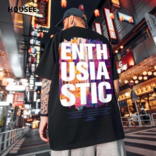 S-8XL Summer tide brand oversize cool letter printing short-sleeved T-shirt men and women trend Harajuku style roun_03