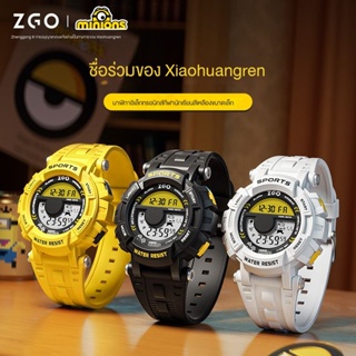 นาฬิกาข้อมืออิเล็กทรอนิกส์ กันน้ํา ลายมินเนี่ยน สําหรับเด็กนักเรียนผู้ชาย 2022